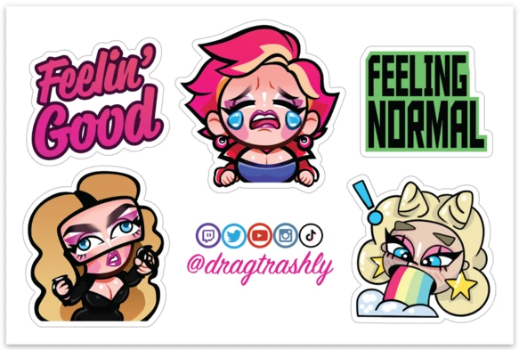 Twitch Emote Stickers product image (1)