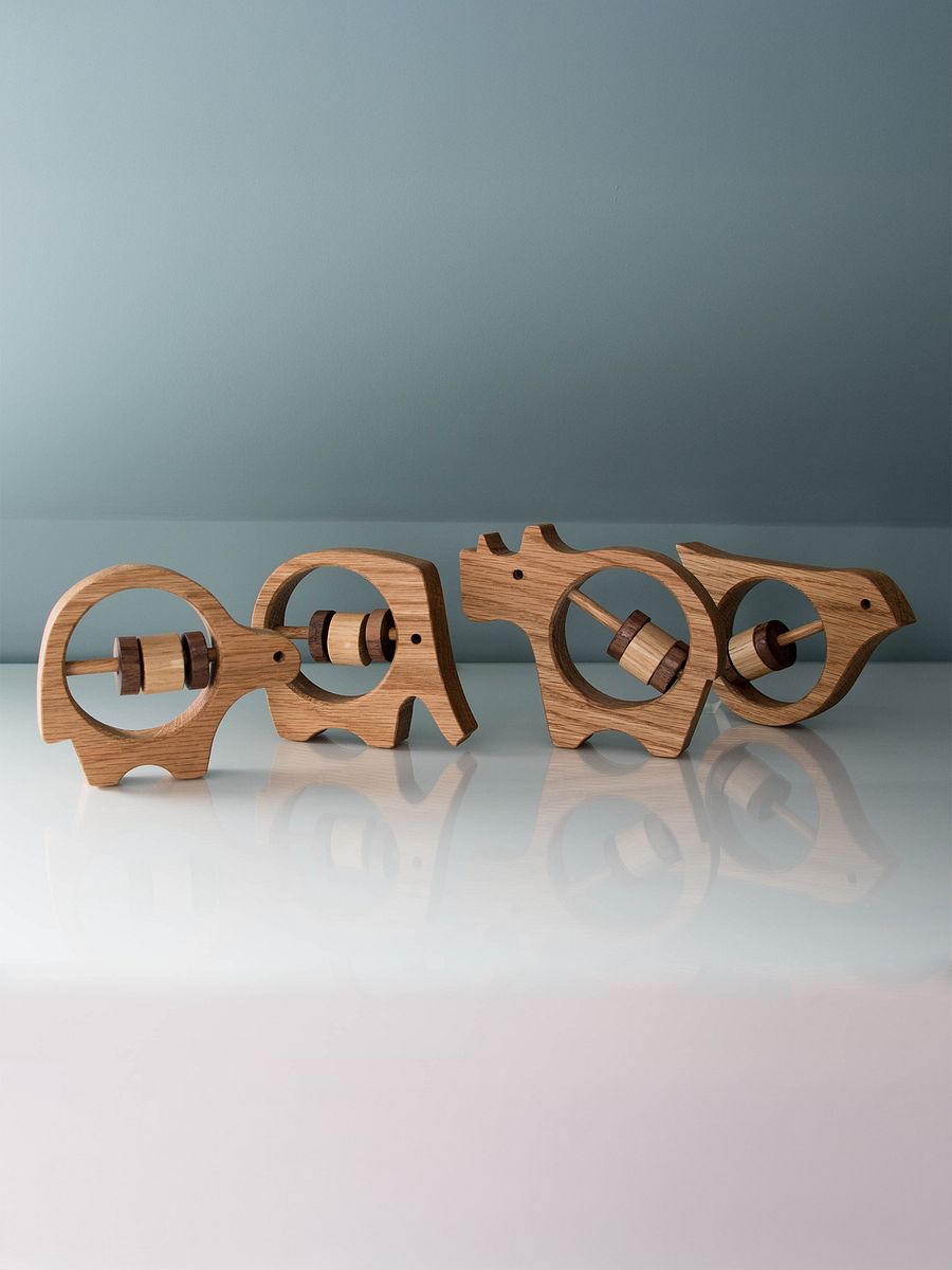 Turtle Wooden Baby Rattle Toy | Digital Plans product image (2)