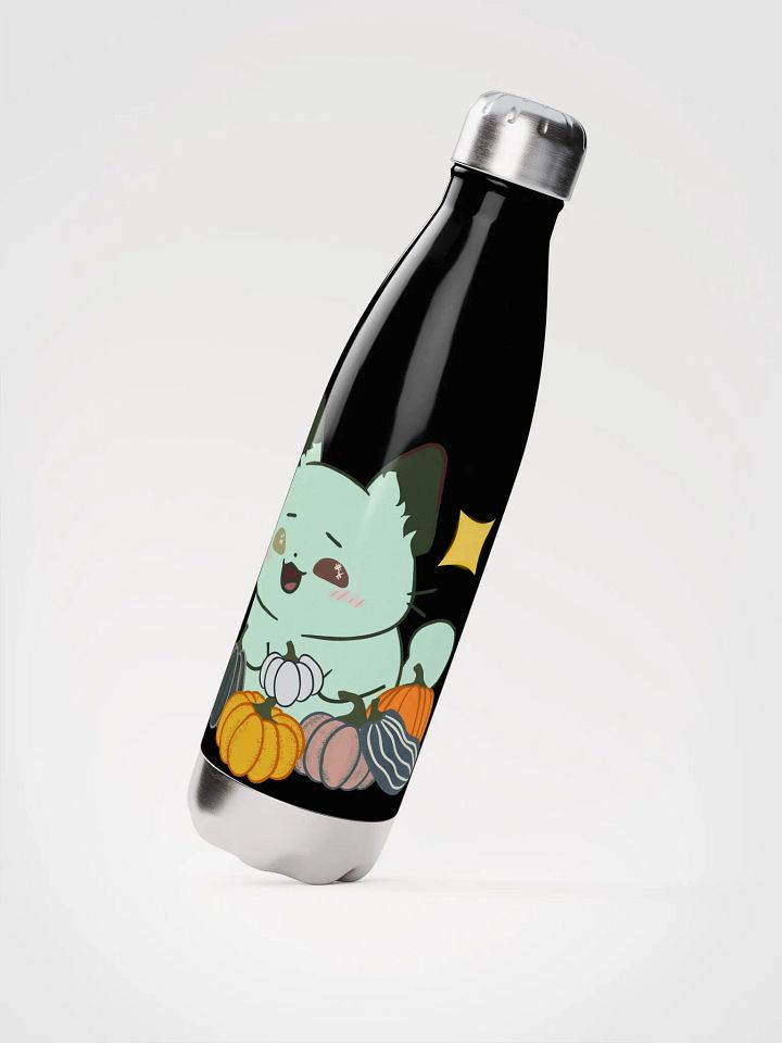 Spoopy Time Pumpkins Stainless Steel Water Bottle product image (2)