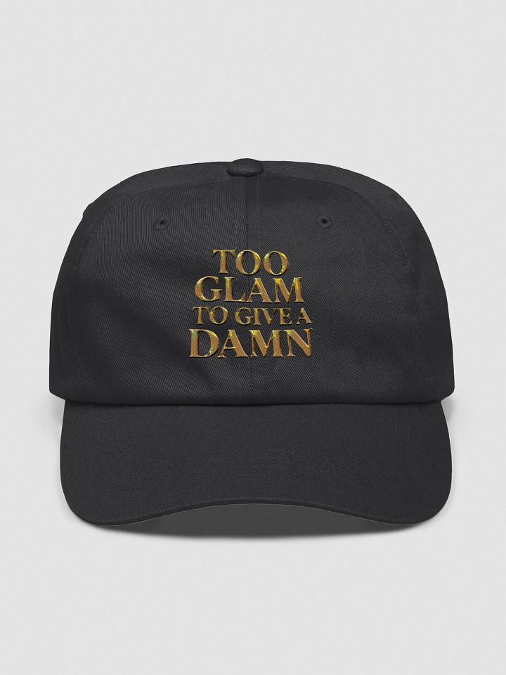 Glam Gold Metallic Dad Hat product image (1)