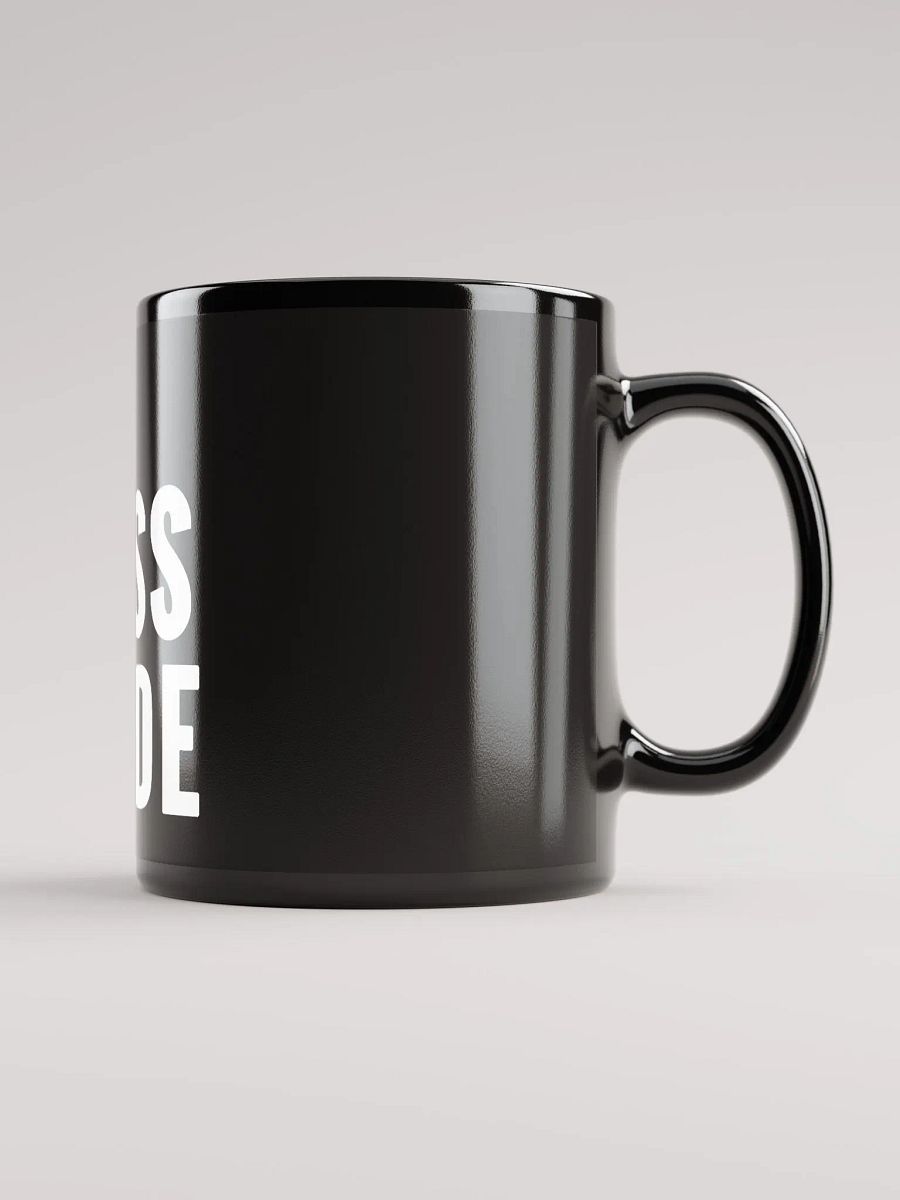 Boss Mode - Confidence Black Coffee Mug product image (1)