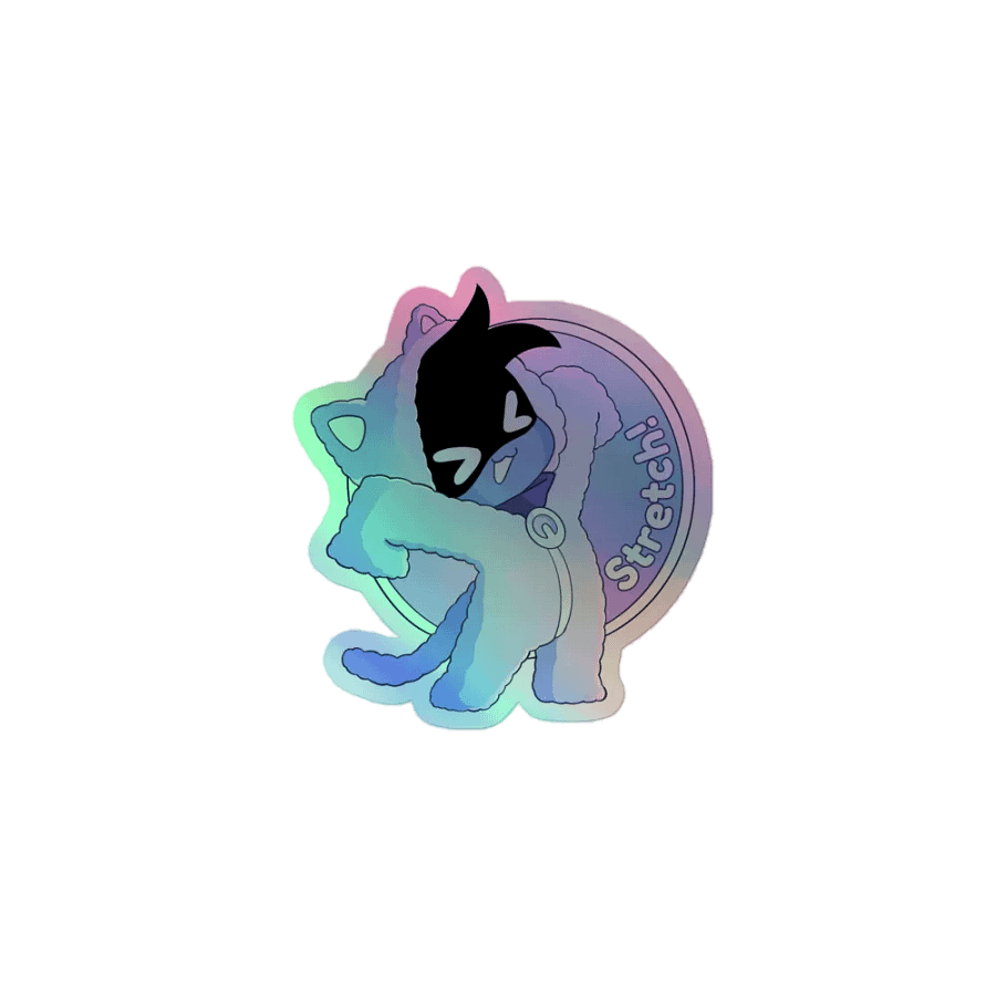 Holographic STRETCH Sticker product image (1)