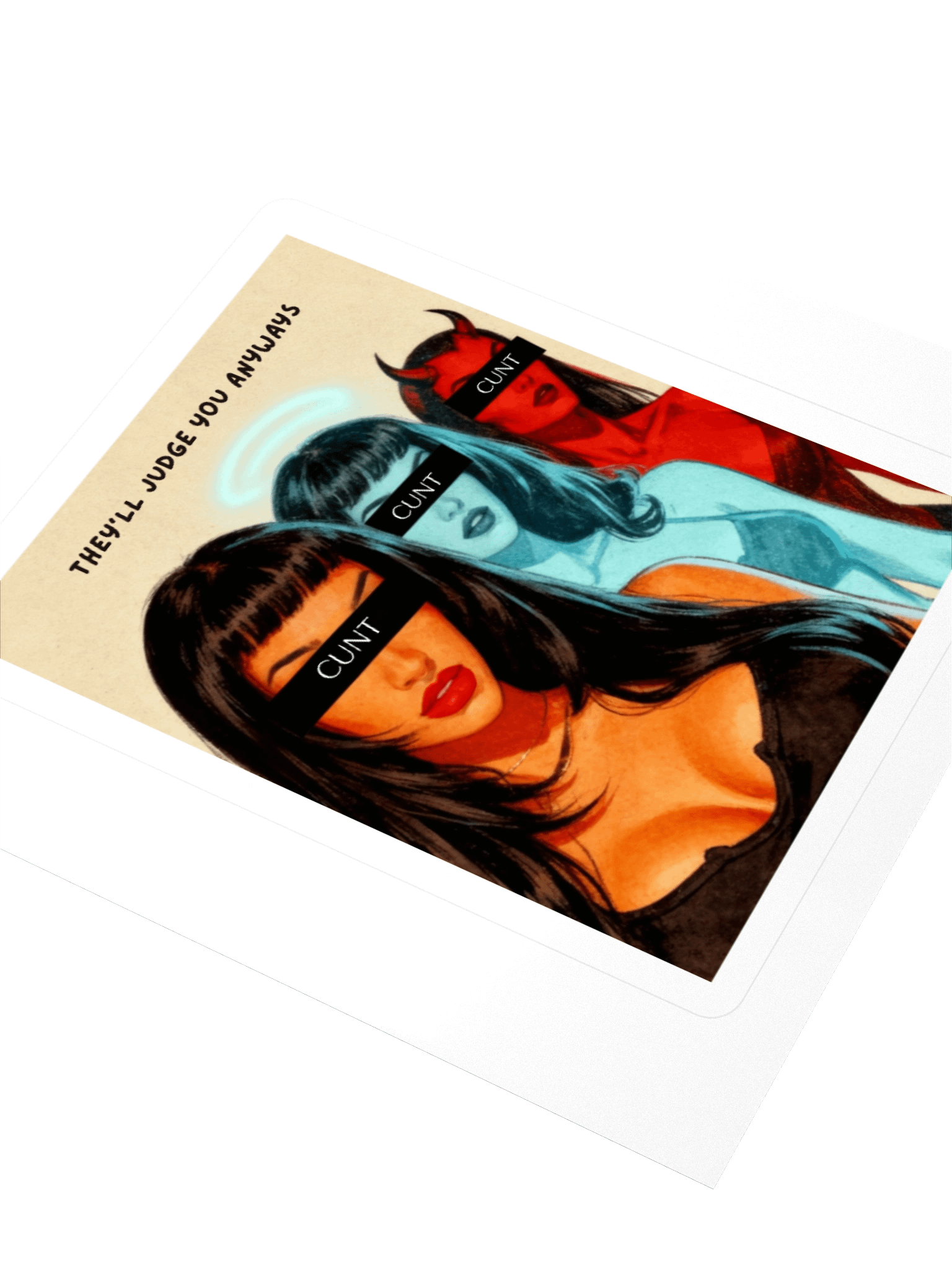 They'll judge you anyways - Sticker product image (3)