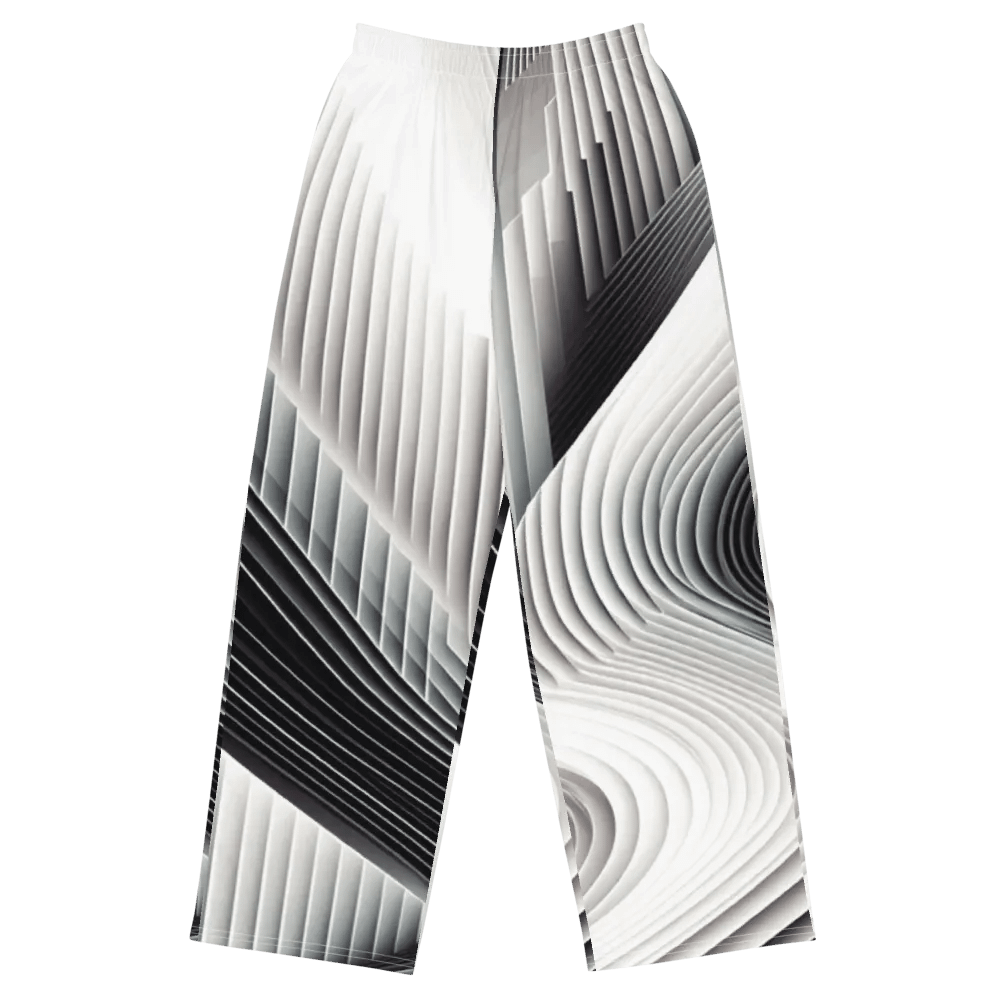 Men's Stream-White-5 Print Pants product image (1)