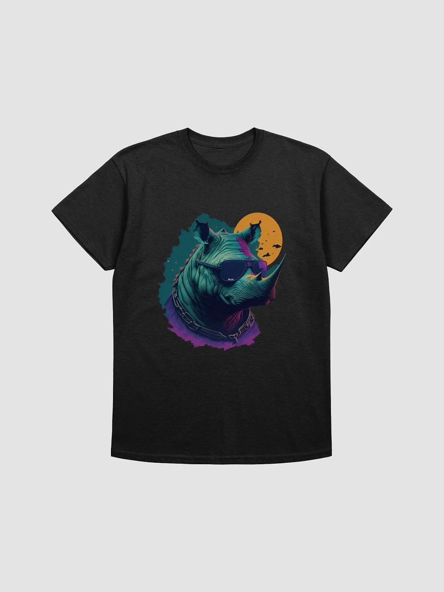 Bad Word Dad Rhino with Shades T-Shirt product image (1)