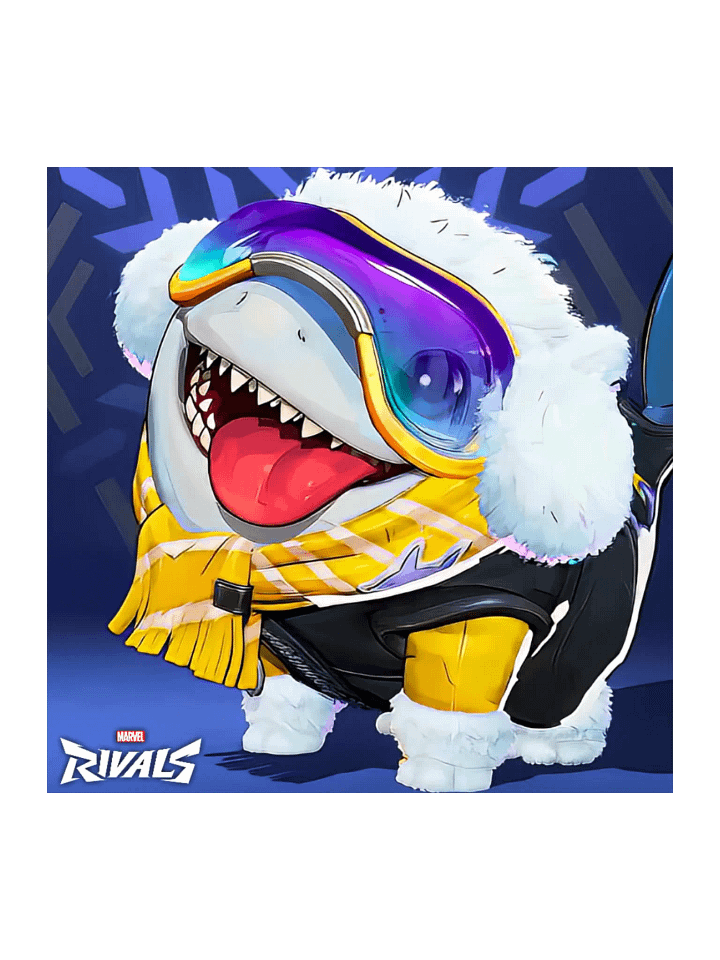 Jeff The Land Shark Kiss Cut Stickers product image (1)