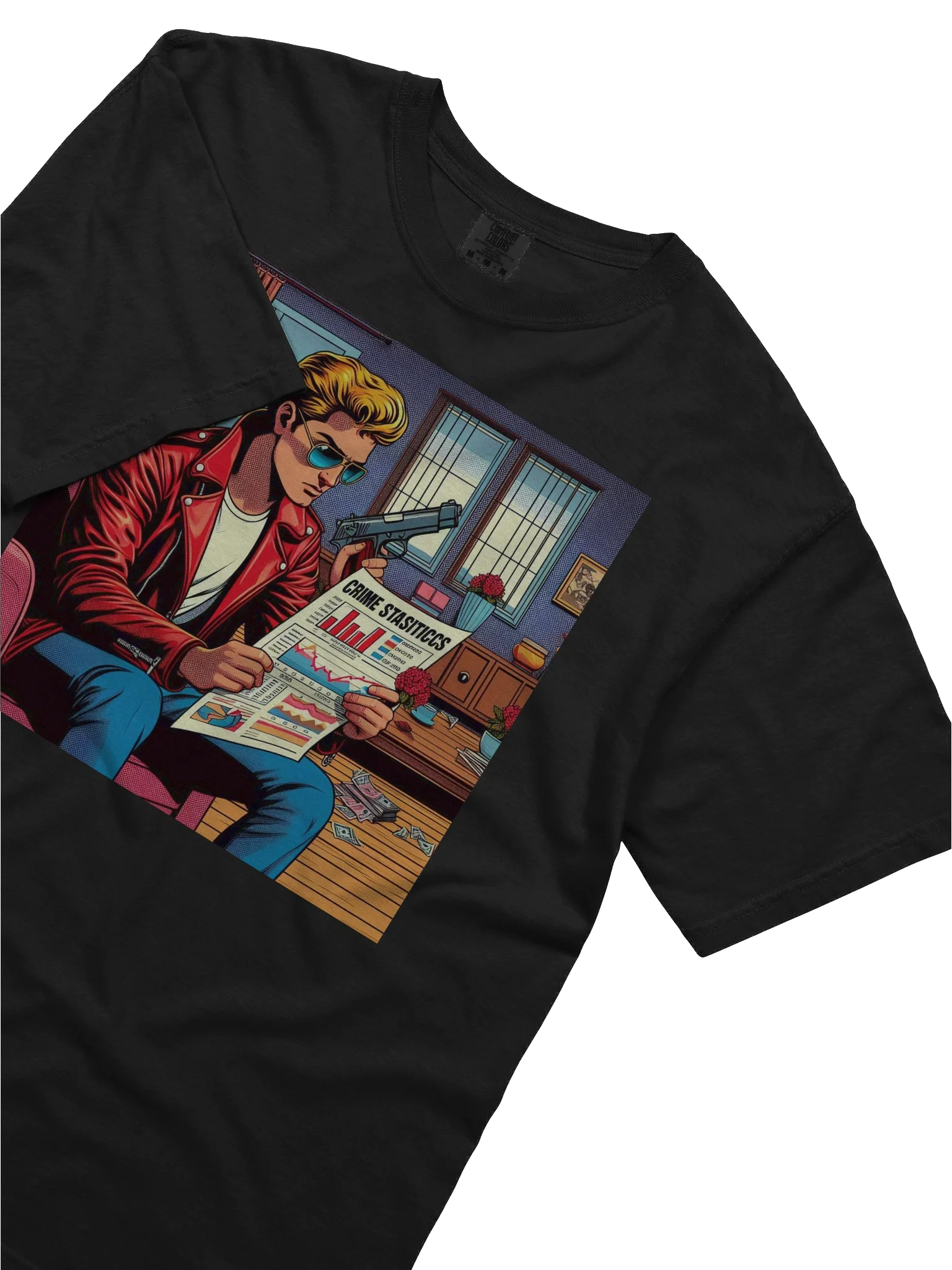 Thrill-R Crime Stats T-Shirt product image (53)