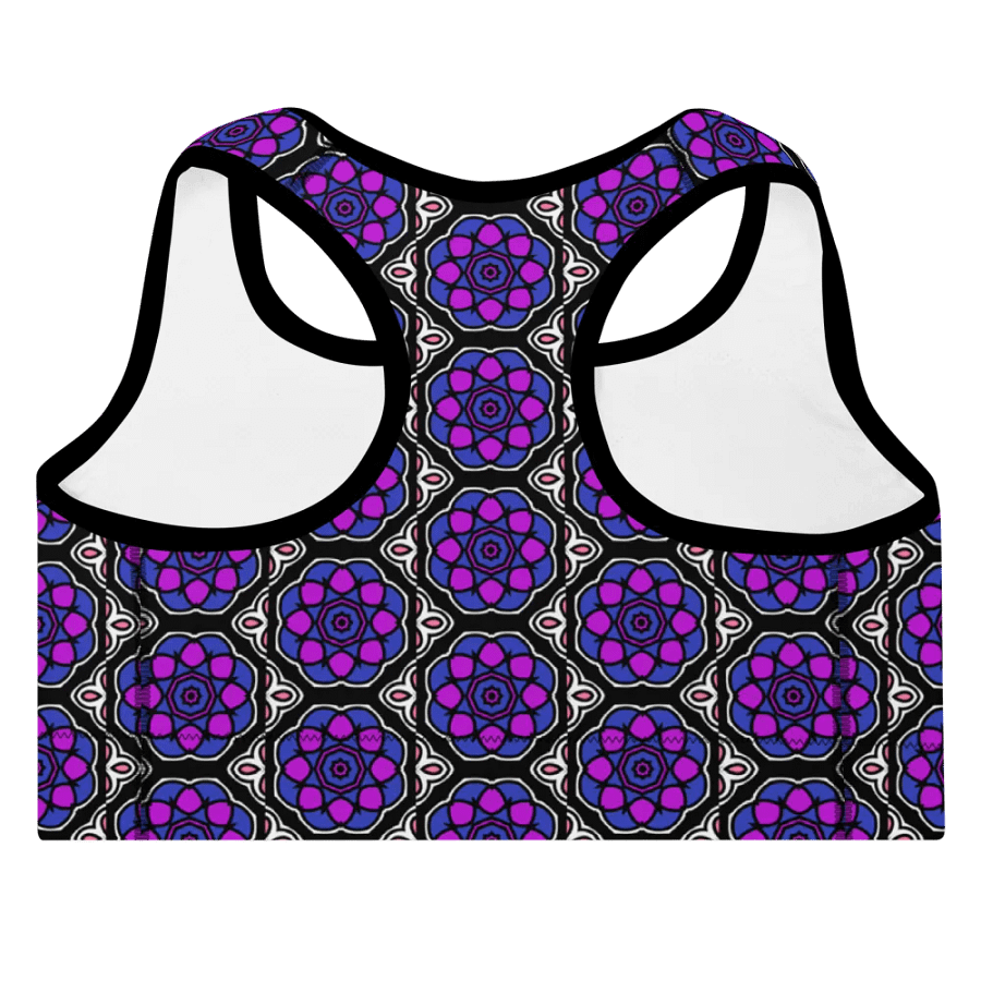 Gender Fluid Abstract (3) - Padded Sports Bra product image (4)
