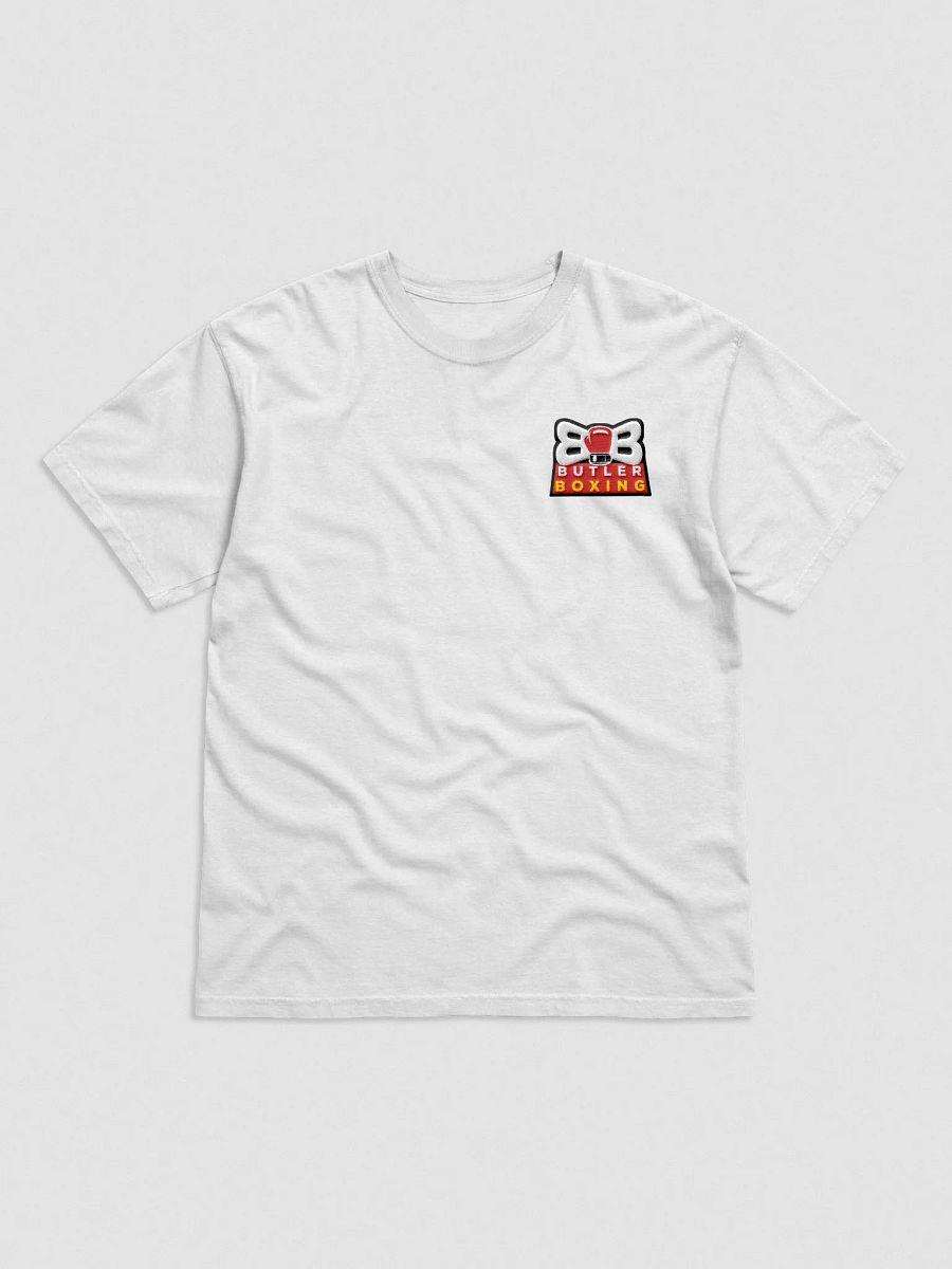 Butler Boxing White T-Shirt (Embroidered) product image (1)