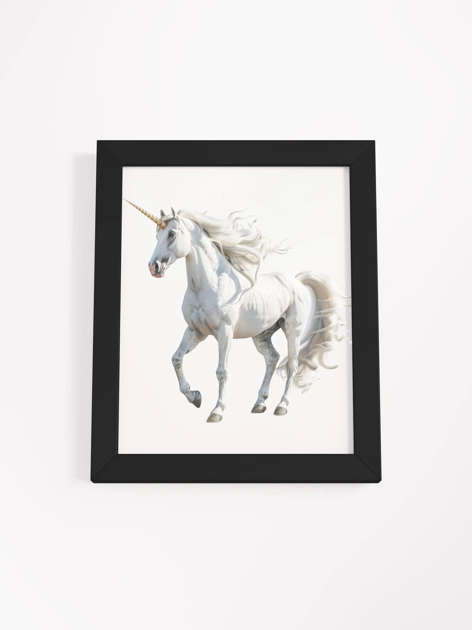 The Unicorn Framed High-Quality Matte Poster product image (1)