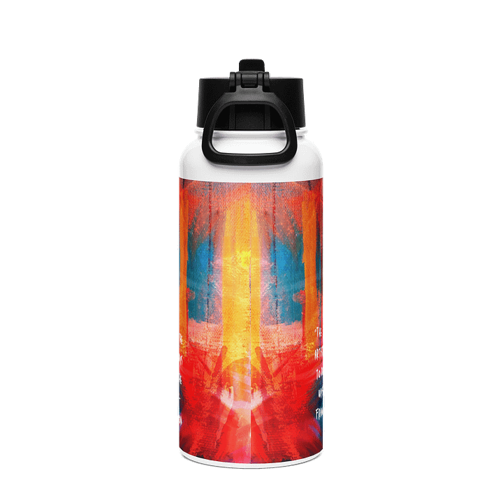 Artistic Quotes Stainless Steel Water Bottle gift for artist teachers moms dads friends product image (2)
