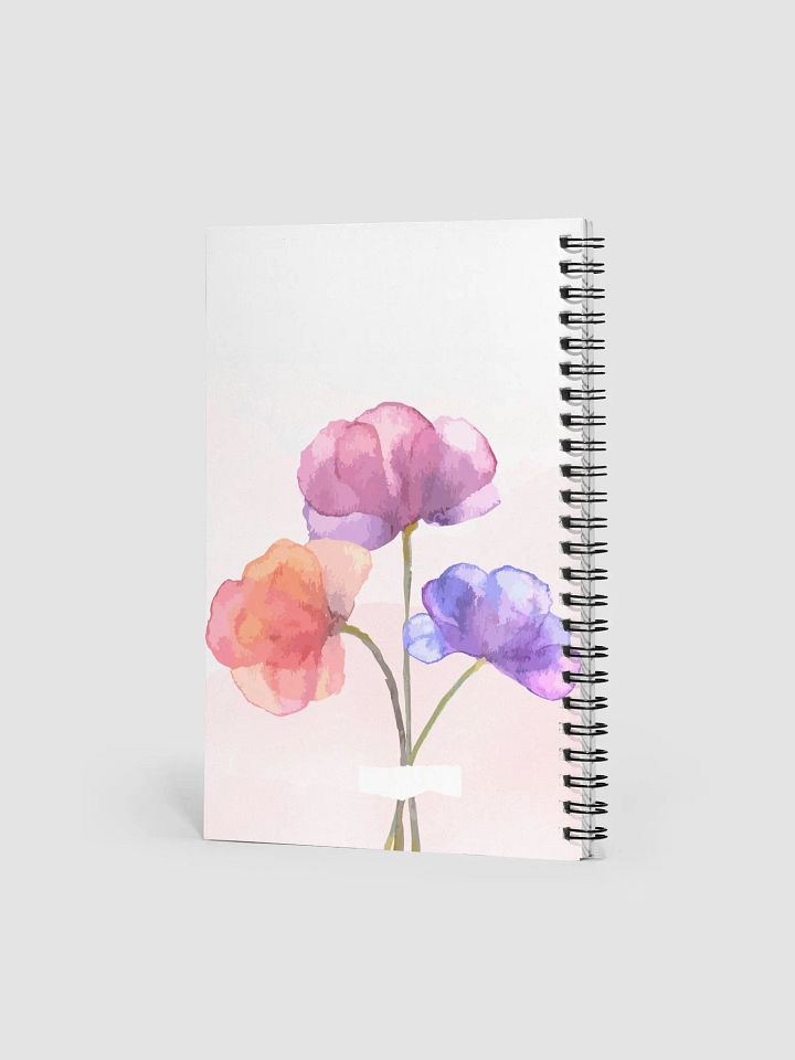Floral Bliss Spiral Notebook product image (2)