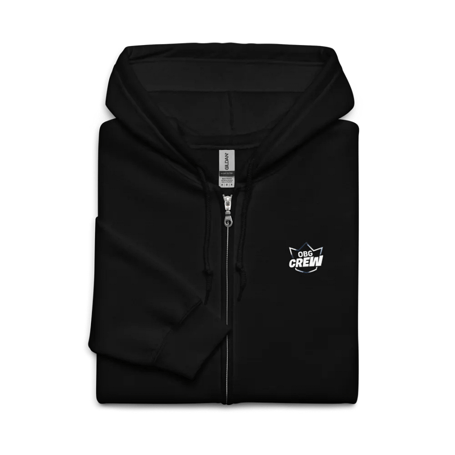 OBG Crew Zip Hoodie product image (1)