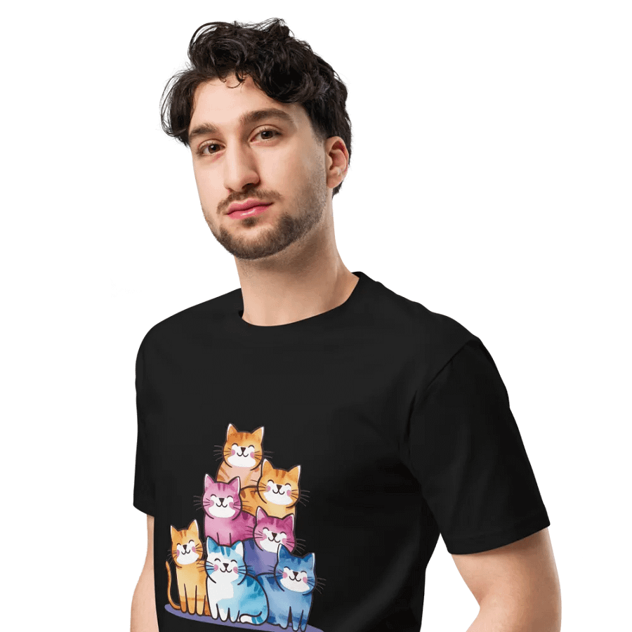 Stack of Smiles AS Colour Unisex Premium T-Shirt product image (7)