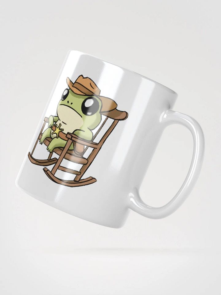 Cowboy Frog - Tumbleweeds Mug White product image (2)