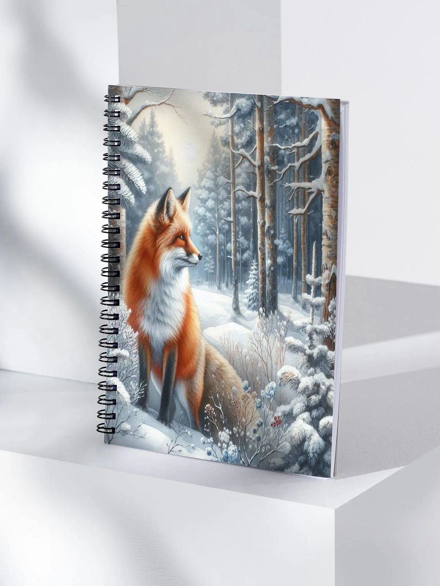 Winter Wonderland Fox-Spiral Notebook product image (4)