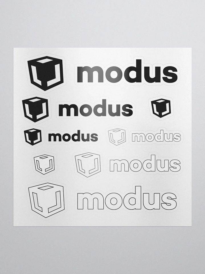 stickers// vinyl (black and white) product image (1)