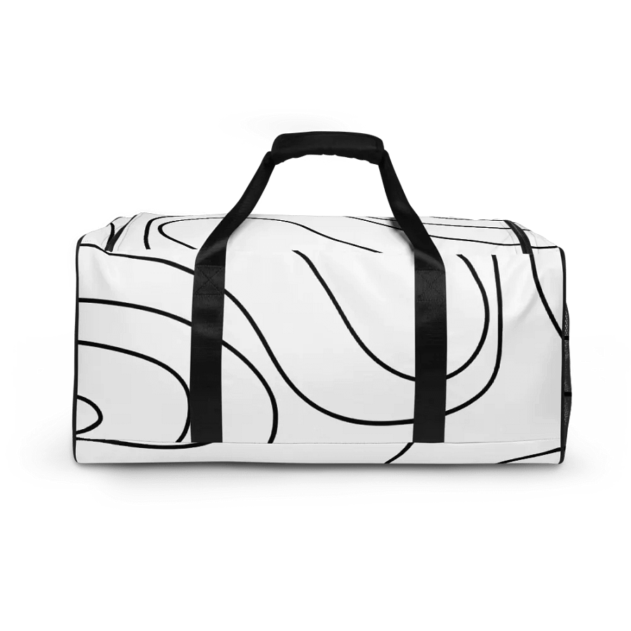 Flowing Waves Custom Duffle Bag product image (4)