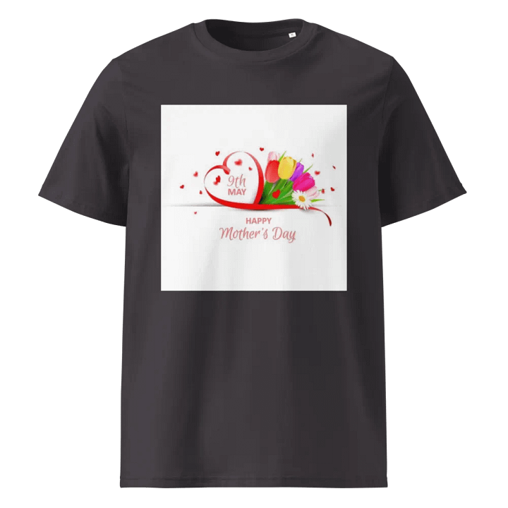 Woman T-Shirt Happy Mother's Day Organic Cotton T-Shirt product image (1)