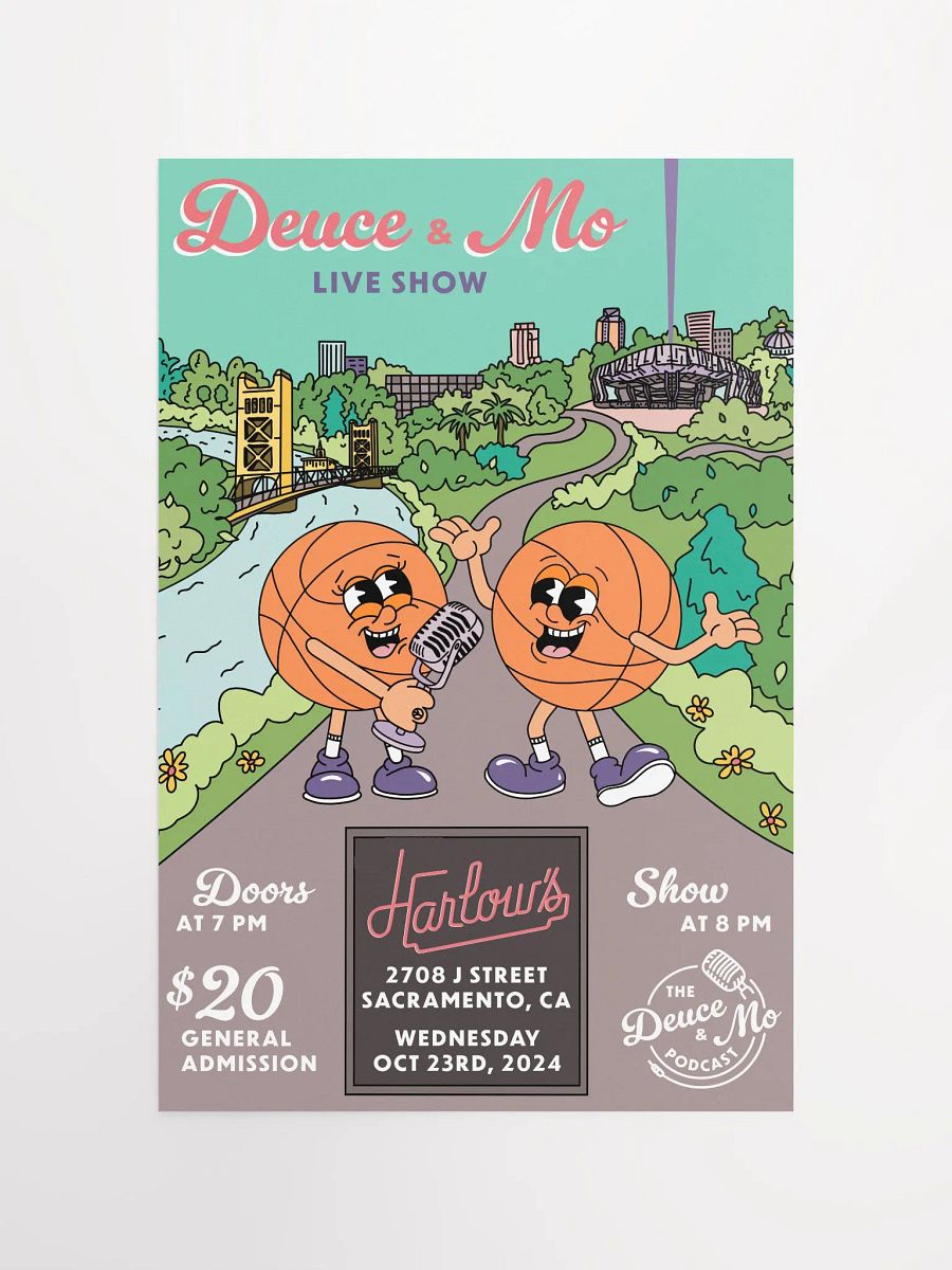 Deuce & Mo LIVE Show Poster product image (4)