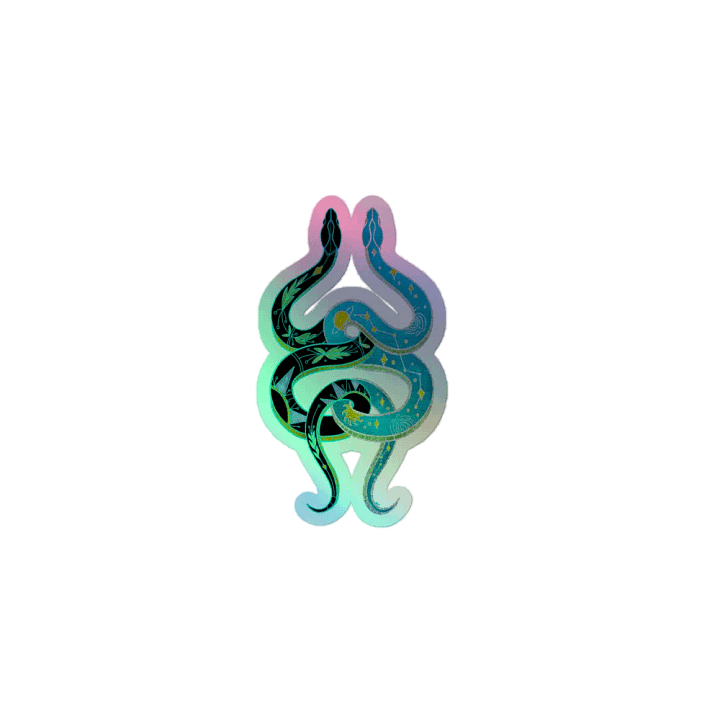 Intertwine Holographic sticker product image (1)