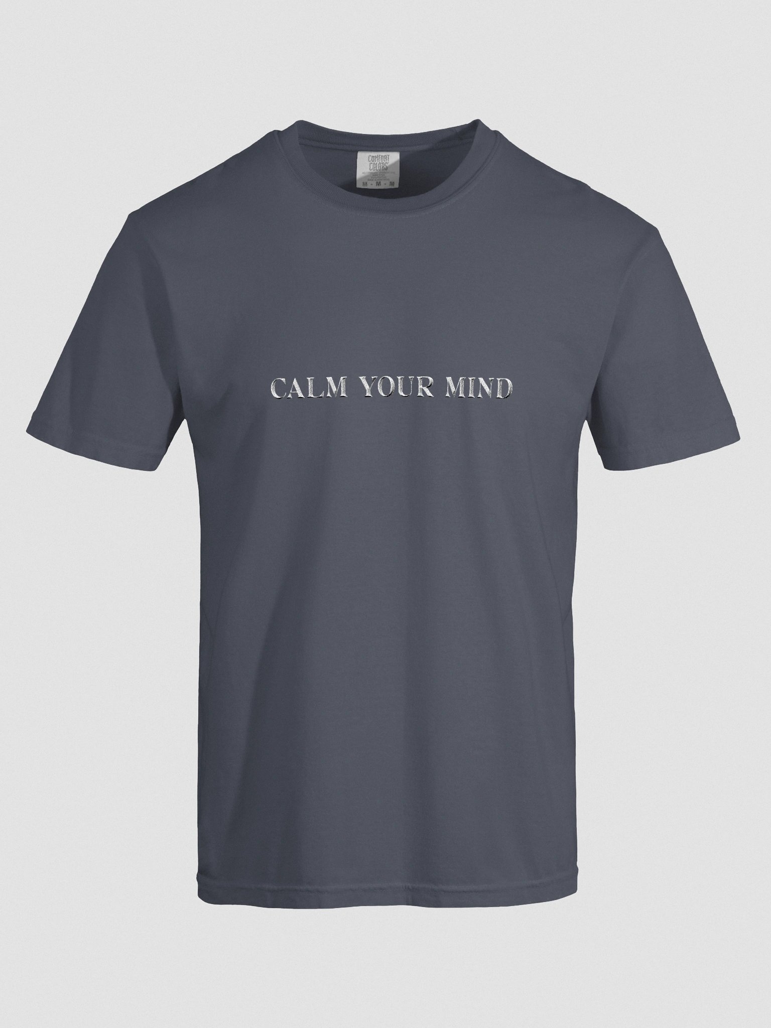 Embroidered Calm Your Mind Unisex Tee product image (3)