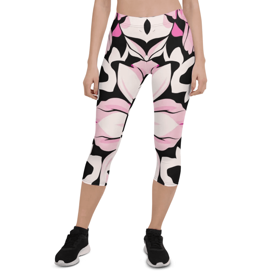 Floral Fantasy All-Over Capri Leggings product image (1)