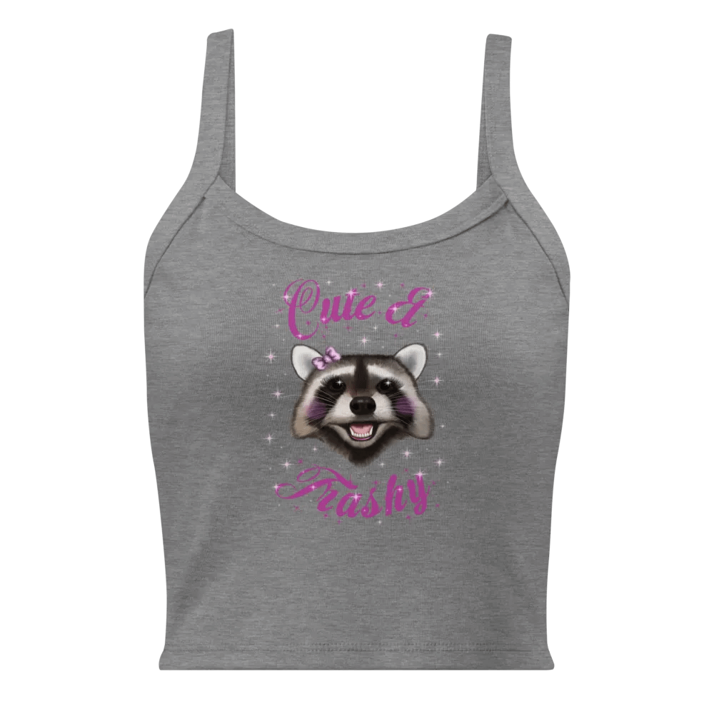 Cute & Trashy Crop Tank product image (1)