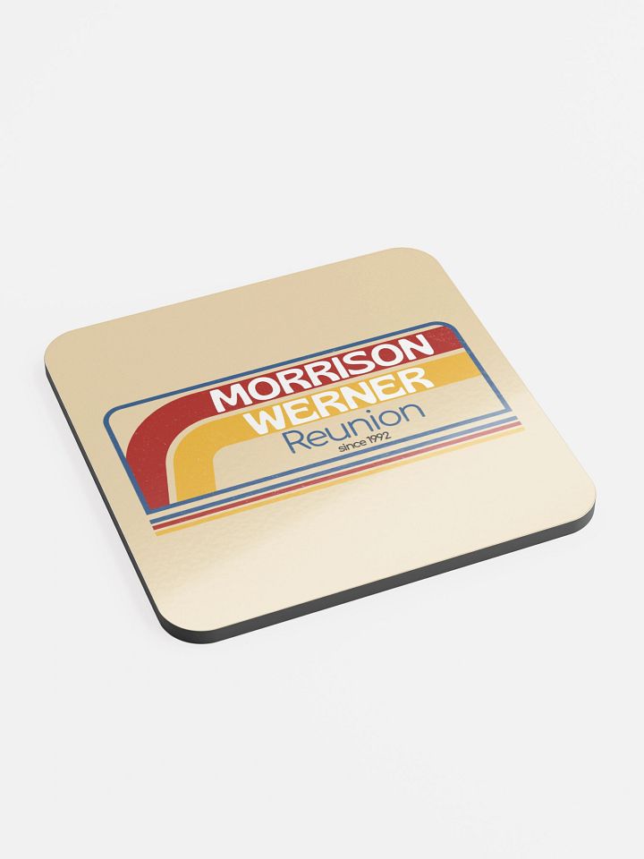 "Retro Stripes" Drink Coaster product image (2)