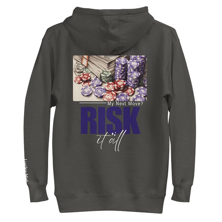 "RISK IT ALL" Flowers Hoodie product image (1)