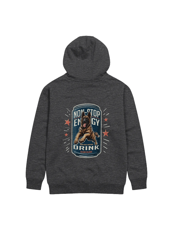 Malinois Energy Drink - Premium Adult Unisex Hoodie product image (7)