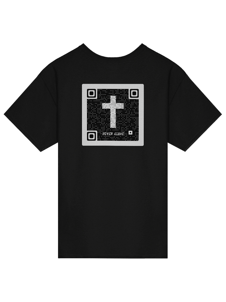Never Alone QR Code T-Shirt product image (1)