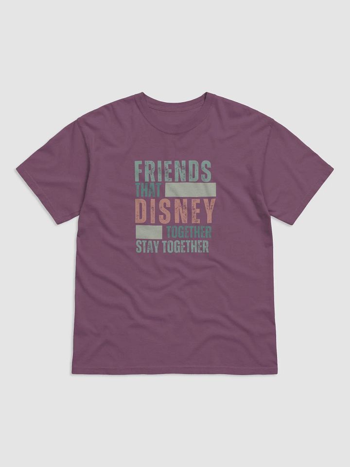 Pastel Disney Magic Friendship Heavyweight Pigement Dyed Tee by Seconds to Go product image (1)