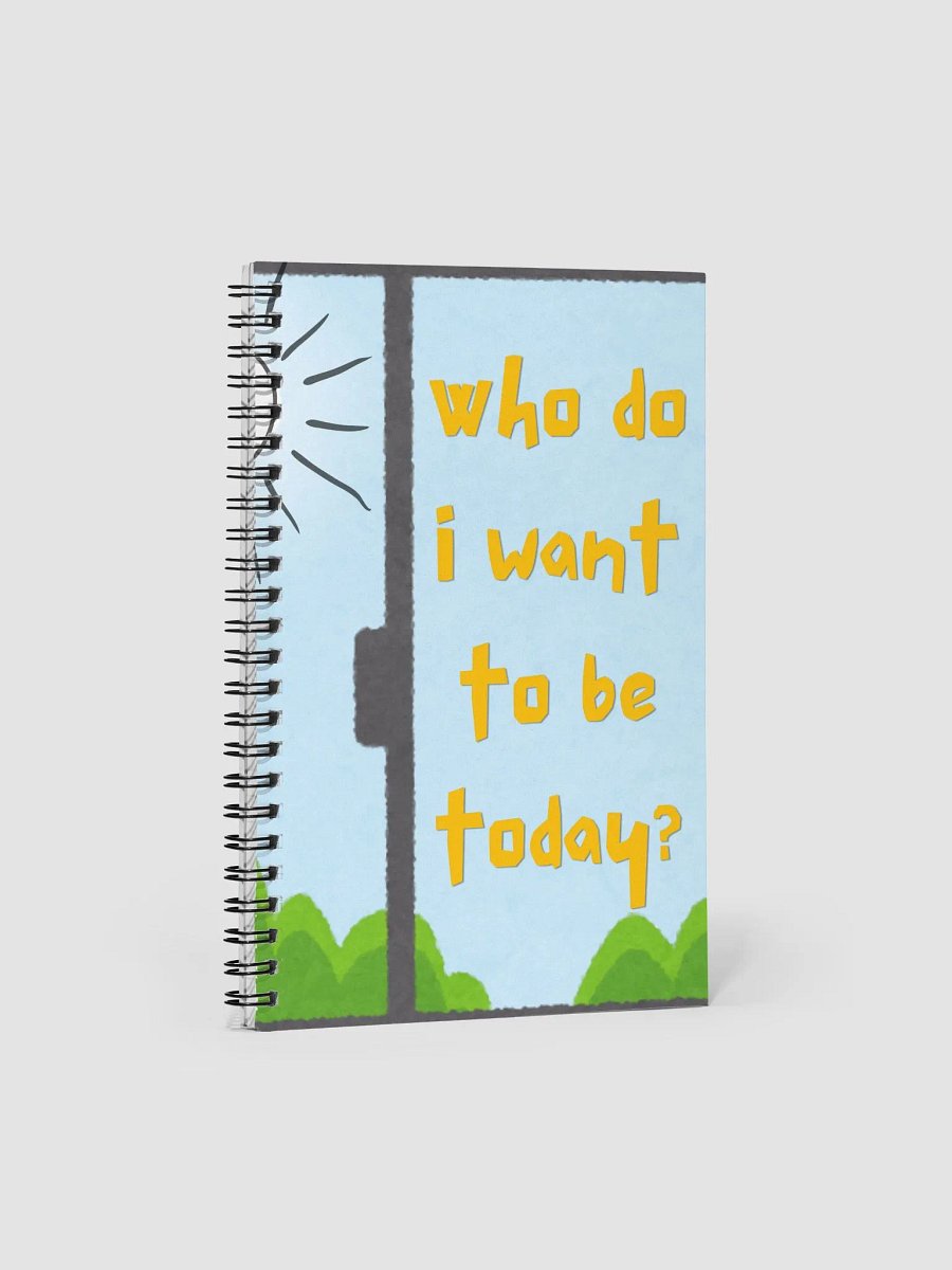 Who Do I Want To Be Spiral Notebook product image (1)