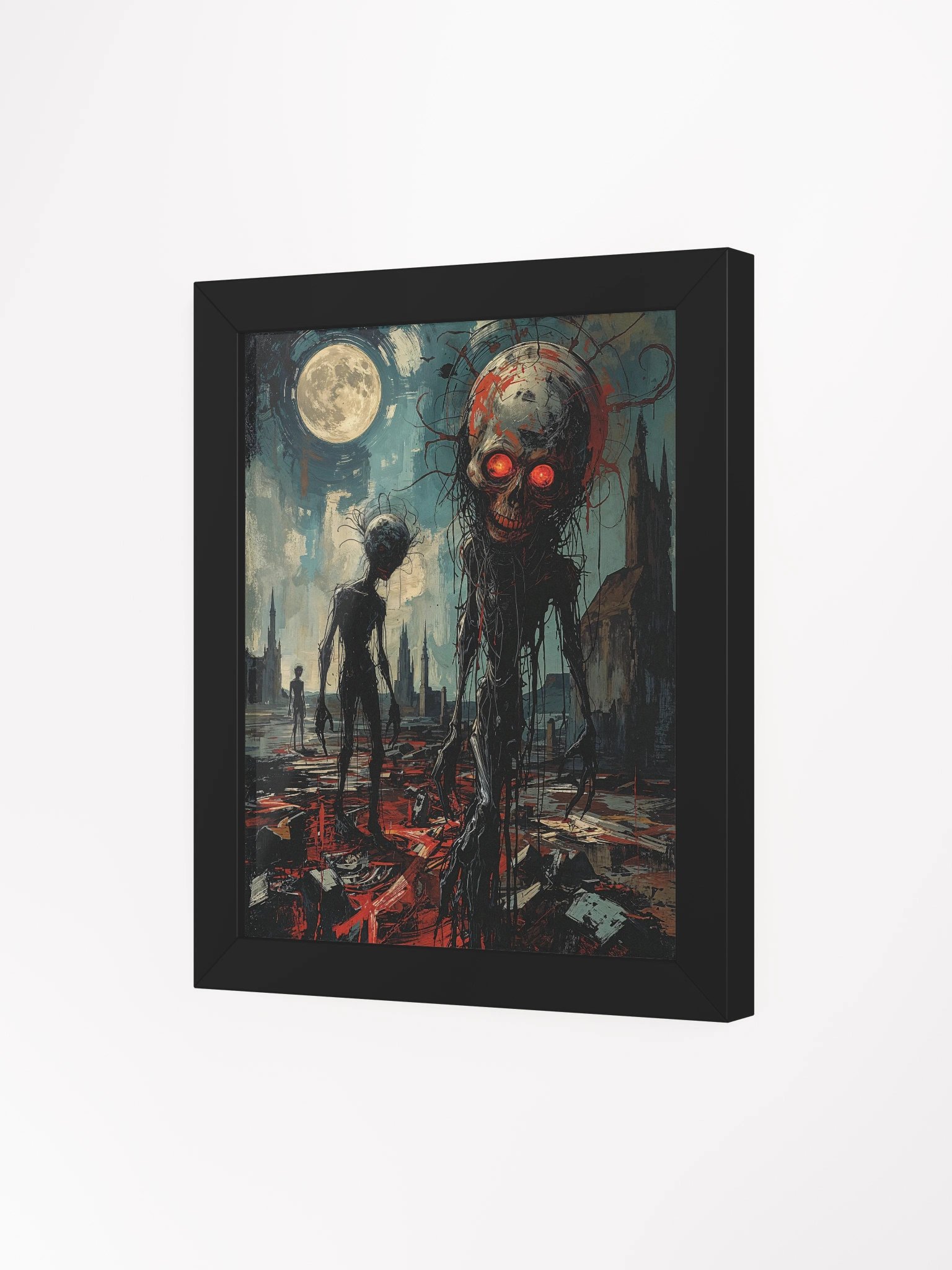 Harvest Moon of the Damned Framed Print product image (18)