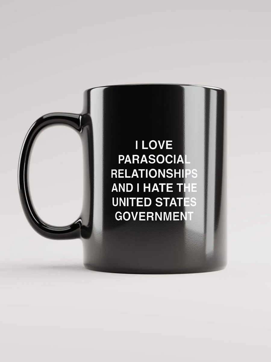 Parasocial Mug (Black) product image (12)