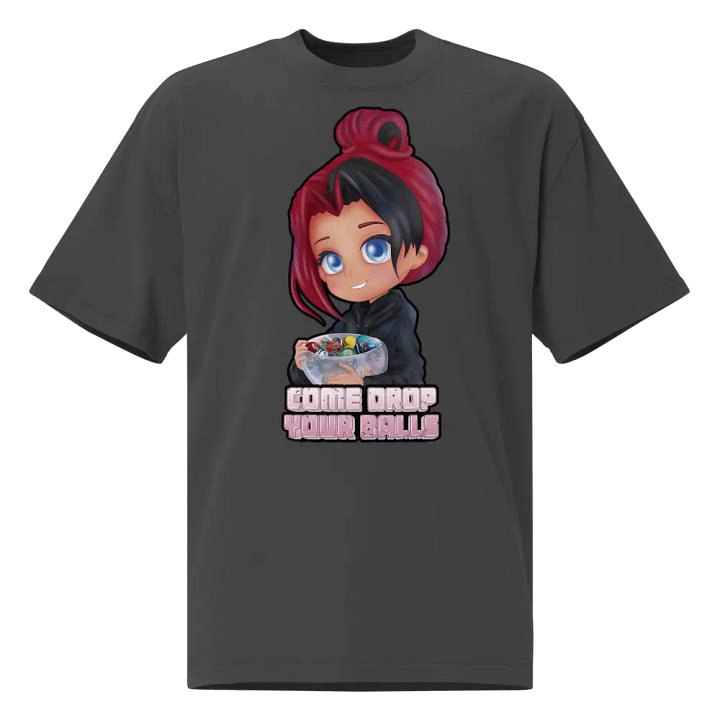 Drop Your Balls Tee (Pink) product image (1)