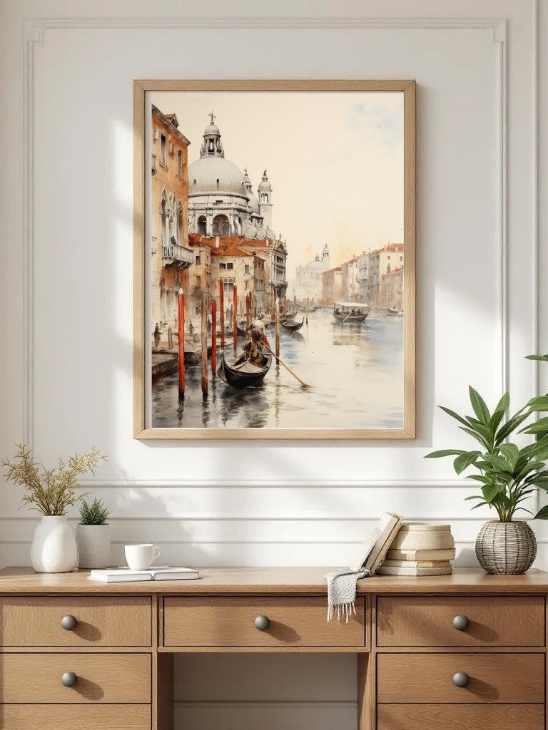 Venice Printable Wall Art | Italy Watercolor Digital Download product image (3)