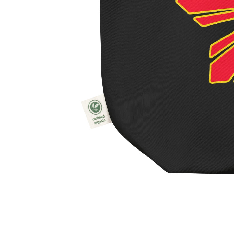 MABUHAY INNOVATIONS SUPPORTER TOTE: VERSATILE USE, ORGANIC BLACK TOTE BAG, PHILIPPINES FLAG SUN LOGO product image (4)