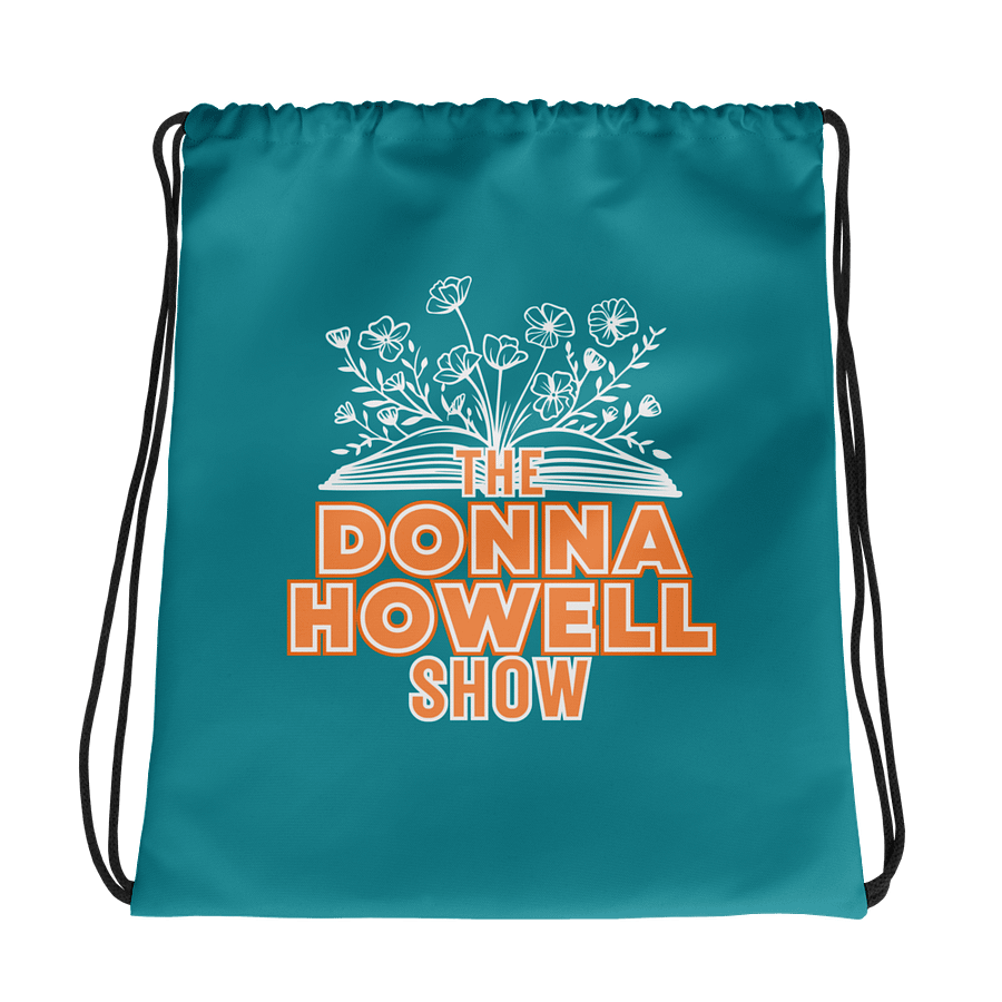 The Donna Howell Show Bible-Flourish Drawstring Bag product image (1)