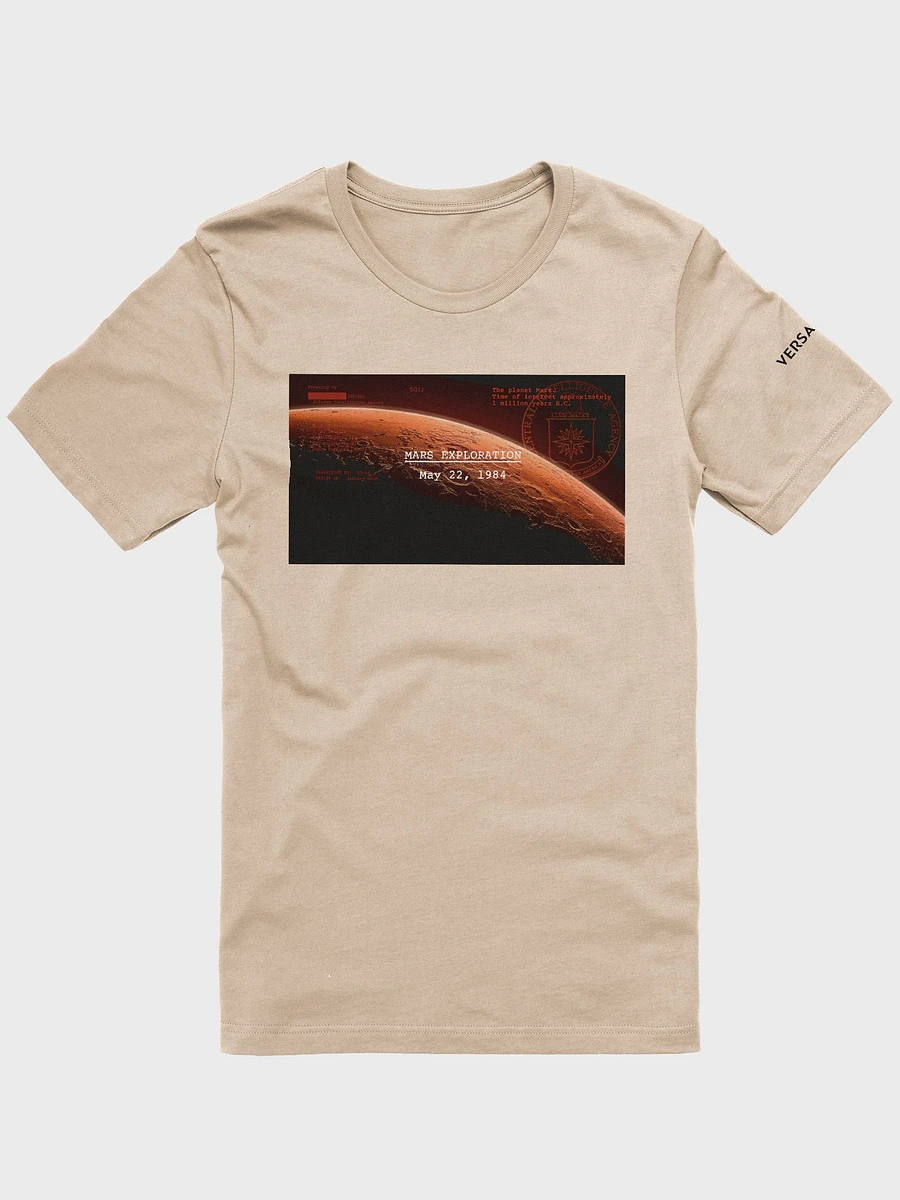 CIA Mars Exploration Document Unclassified T-Shirt product image (1)