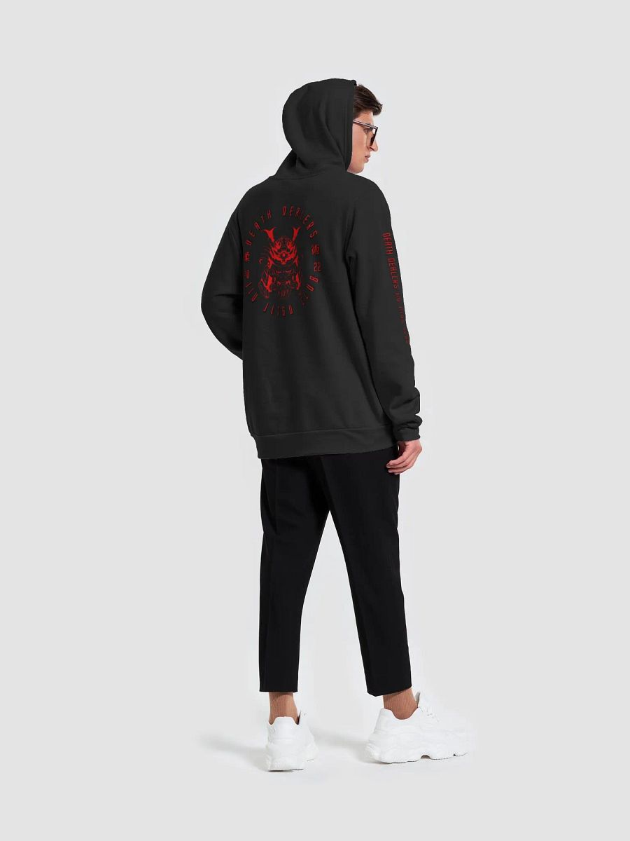 Death Dealers - Deluxe Logo Hoodie (Black and Red) product image (6)