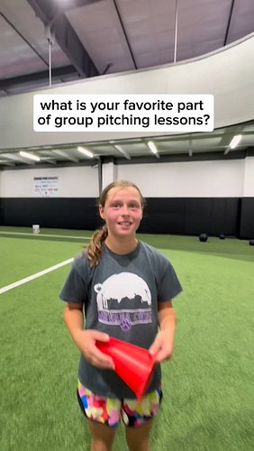 Group lessons are a great way to work together as a team!

#softball #pitching #softballpitcher #pitchingcoach #softballcoach...