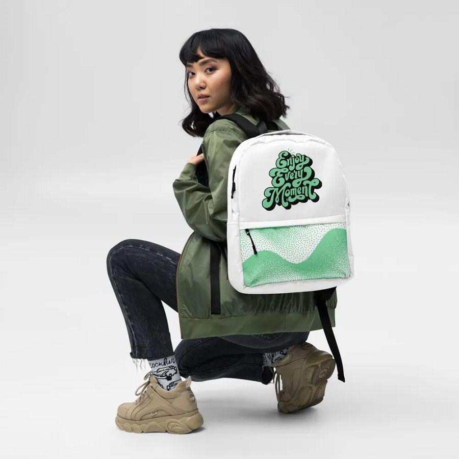 Enjoy Every Moment All-Over Print Backpack product image (10)
