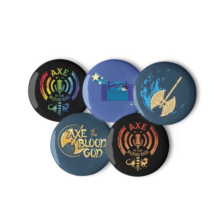 Axe of the Blood God Button Set product image (3)