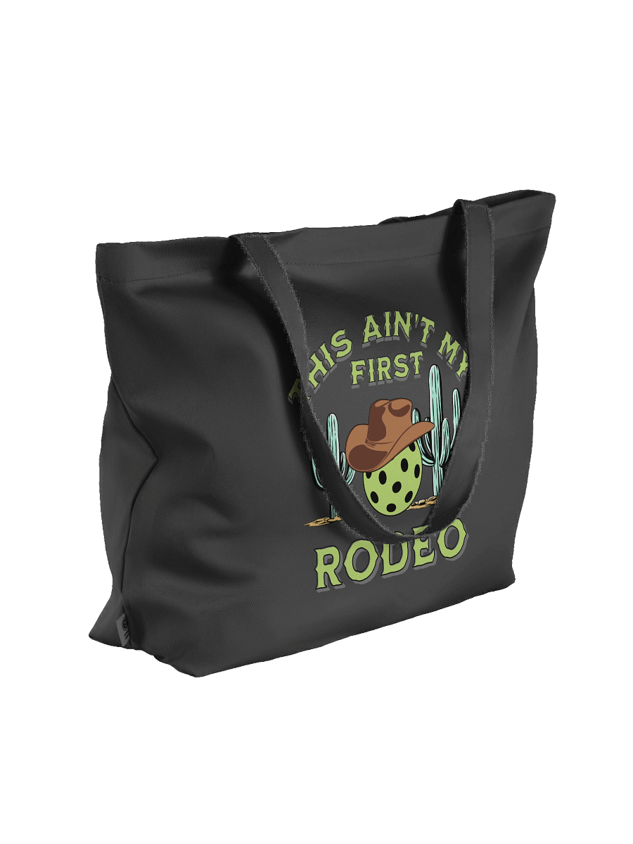 This Aint My First Rodeo Pickleball Cowboy Eco Tote product image (1)