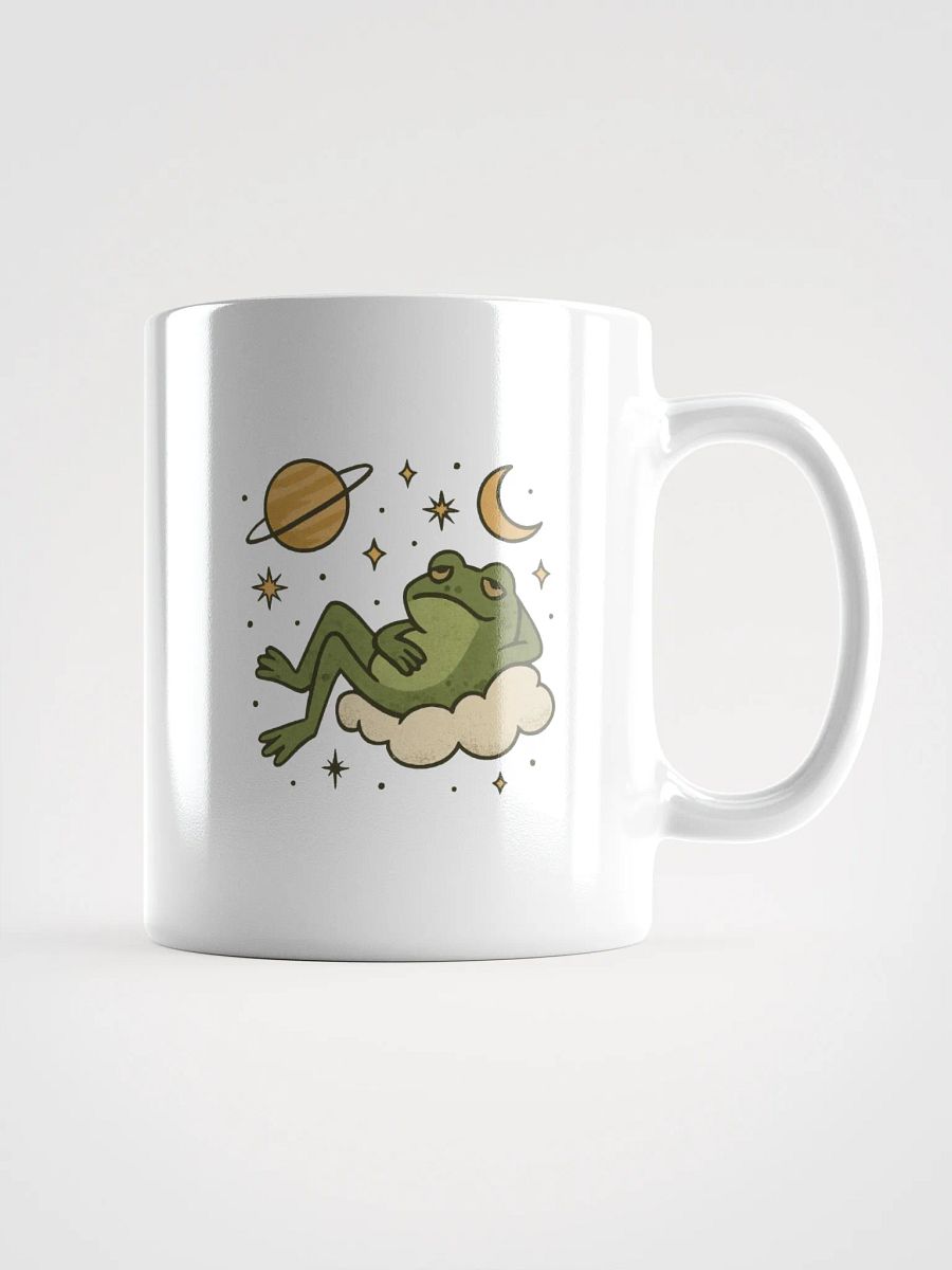 Cosmic Frog White Glossy Mug product image (1)