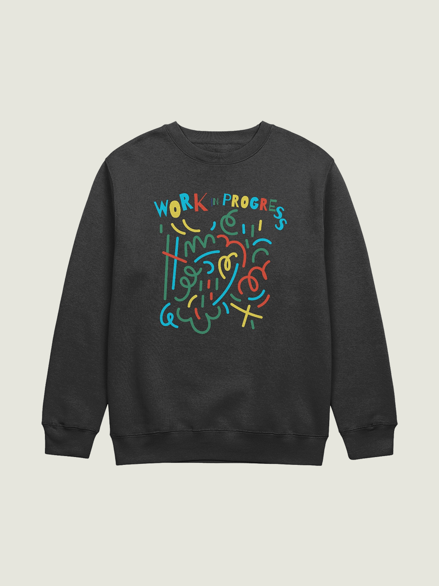 Work in Progress Crewneck (Black) product image (1)
