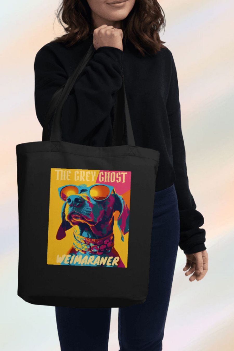 The Grey Ghost Weimaraner Eco-friendly Tote Bag by Econscious product image (6)