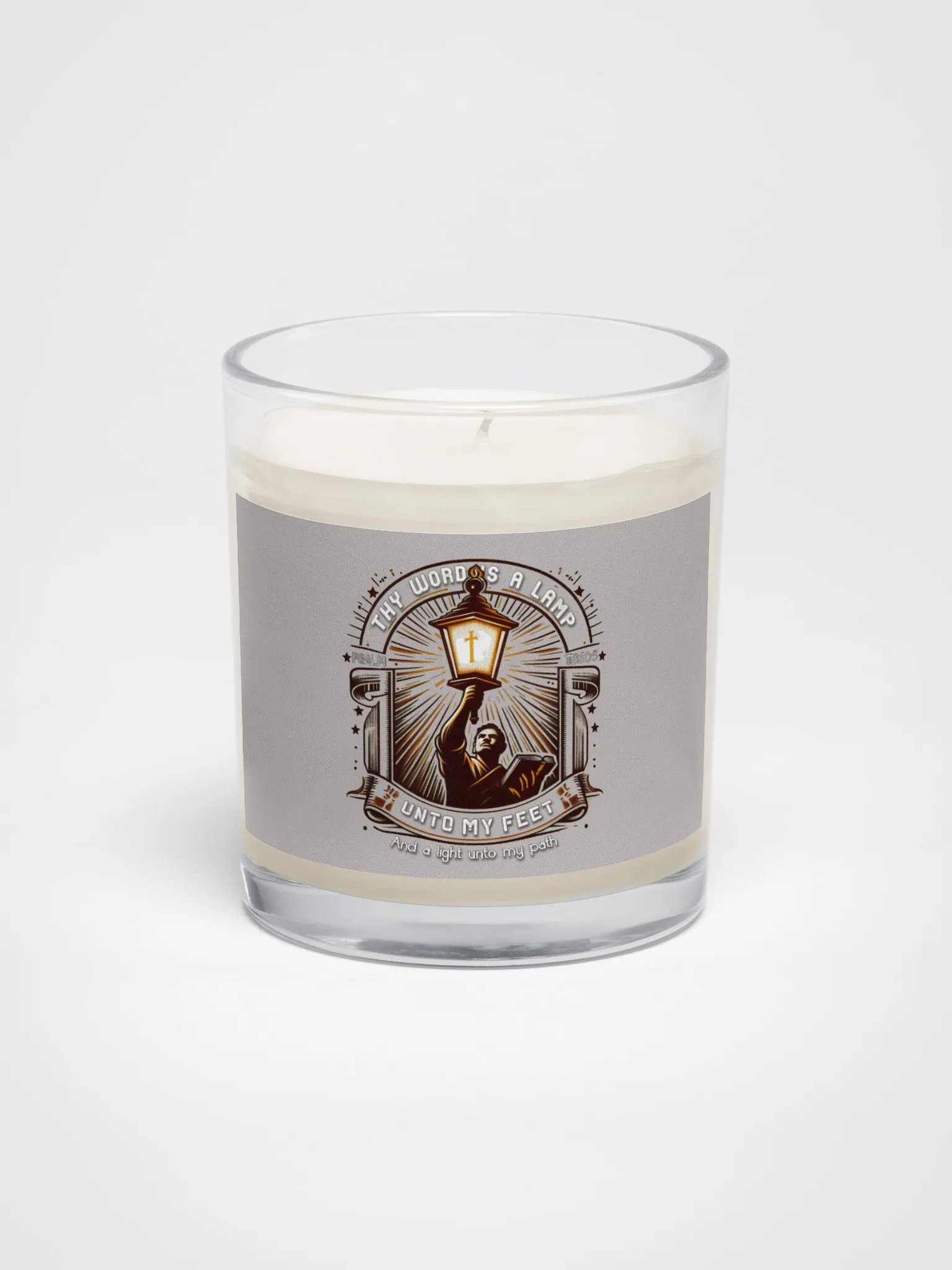 Thy Word is a Lamp Soy Wax Candle product image (1)